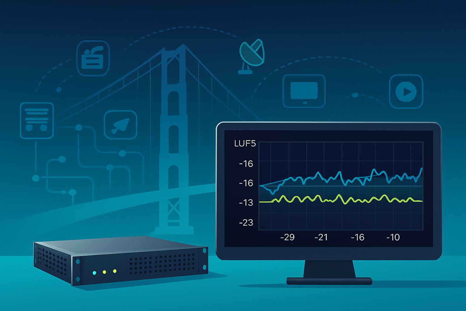 Bridge Technologies VB440 подобрява LUFS визуализацията за точен мониторинг