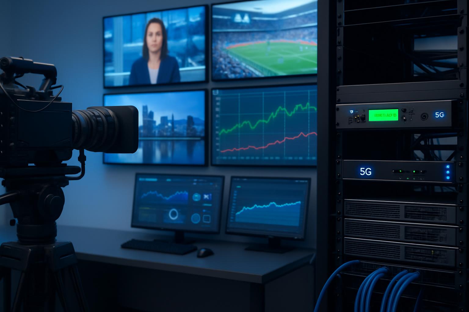 Haivision Obsess Medias Enable Broadcast-Quality 5G-Fiber Workflow