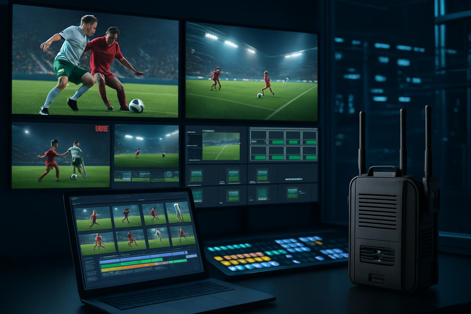 Haivision Sync and Mobile Transmitters Improve Sports Production